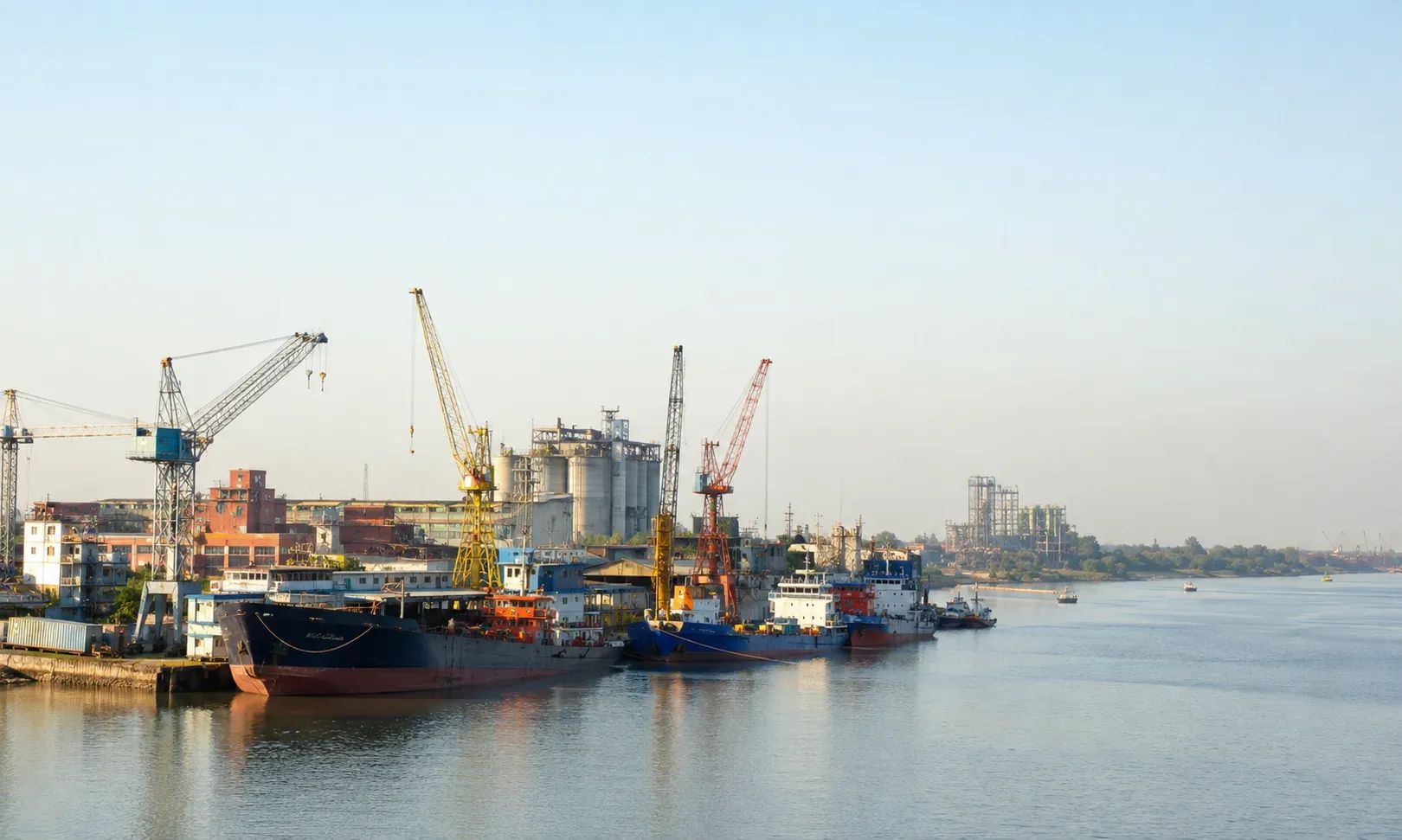 Magdalla port